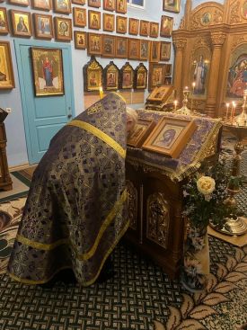 Богослужения в пятый день Великого поста