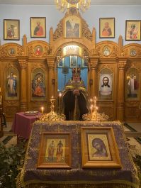 Богослужения в пятый день Великого поста