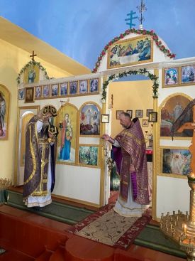 Литургия Преждеосвященных Даров с. Магдалиновка