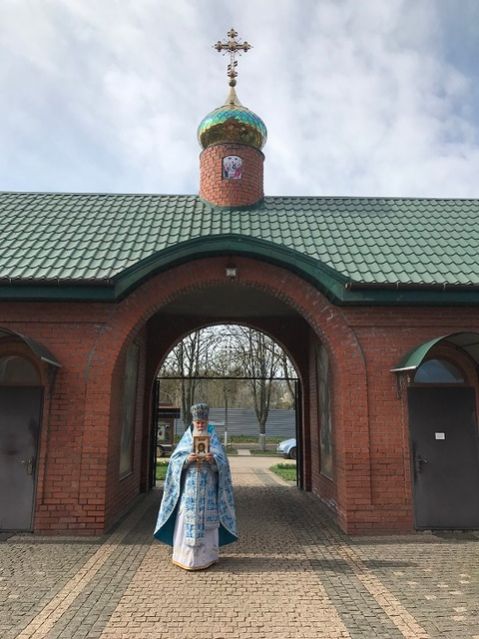 Встреча иконы «Спас Нерукотворенный»