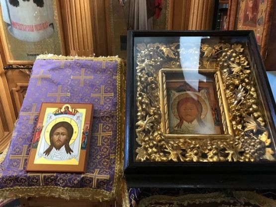 Встреча иконы «Спас Нерукотворенный»