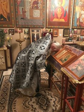 Литургия Преждеосвященных Даров в Великую Cреду