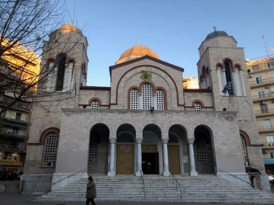 Освящение икон на Святой Горе Афон для нашего храма