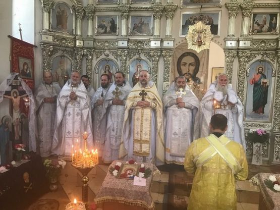 Храмовый праздник в Чаплинке