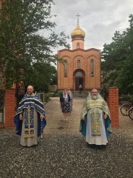 Божественная литургия в Иоанно-Предтеченском храме