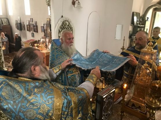 Божественная литургия в Иоанно-Предтеченском храме