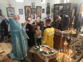 Божественная литургия в Иоанно-Предтеченском храме
