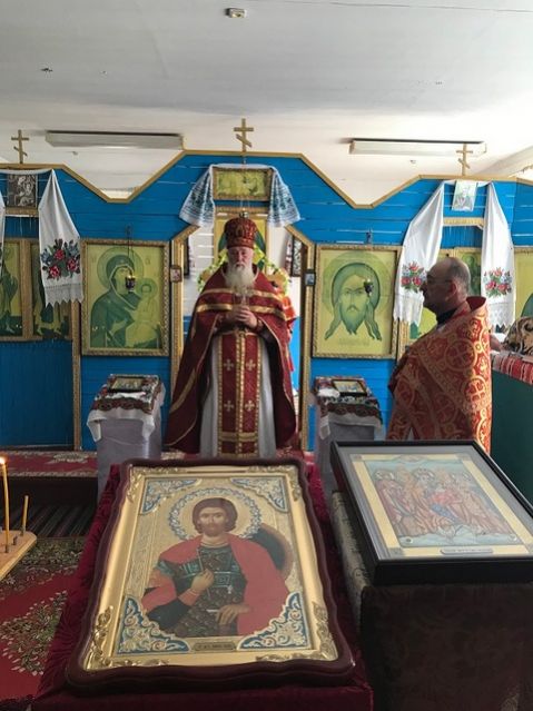Храмовый праздник в с. Шевченко