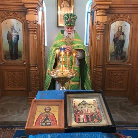 Божественная Литургия в день памяти святого благоверного великого князя Игоря Черниговского и Киевского