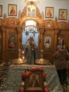 Ночная Божественная Литургия в день чествования иконы Божией Матери «Услышательница»