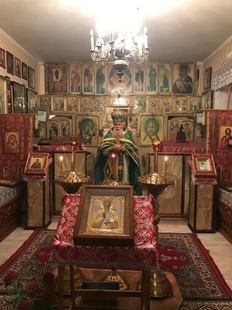 Ночная Божественная Литургия в день преставление преподобного Сергия, игумена Радонежского, чудотворца